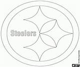 Steelers Logo Coloring Nfl Pittsburgh Pages Logos Drawing Printable Football Bay Green Packers Team Oncoloring Helmet Game Broncos Cowboys American sketch template