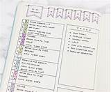 Weekly Template Layout Simple Bullet Journal Tasks Templates Planner Journals Moleskine Inspiration Spread Louise Kate sketch template