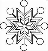 Snowflake Dialouge sketch template