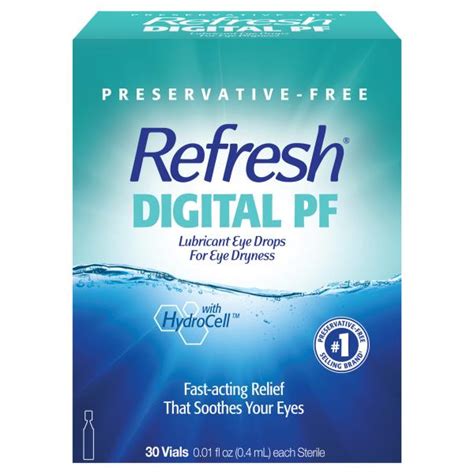 Refresh Digital Pf Lubricant Eye Drops Publix Super Markets