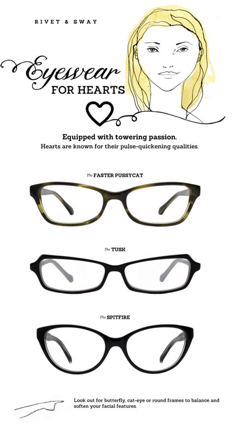 which face shape are you glasses for your face shape heart face
