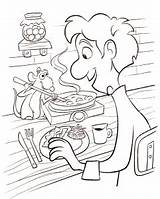 Ratatouille Coloring Color Pages Kids Print Printable Incredible sketch template