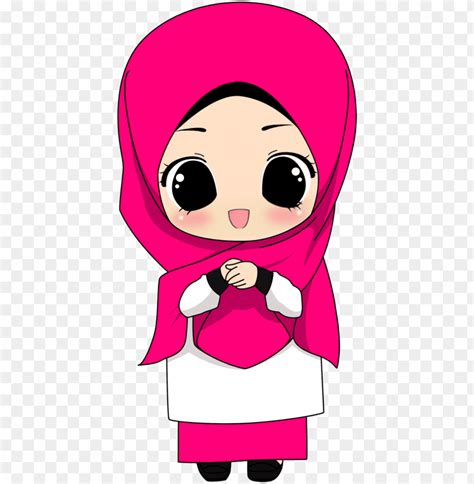 gambar animasi muslimah png hd gratis gambar animasi