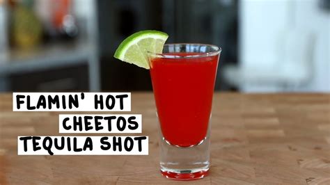 Cheetos Flaming Hot Tequila Shots Tipsy Bartender