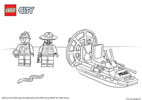 lego coloring pages police