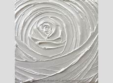 Pearl White Painting Metallic Pearl White by ImagineDeepModernArt