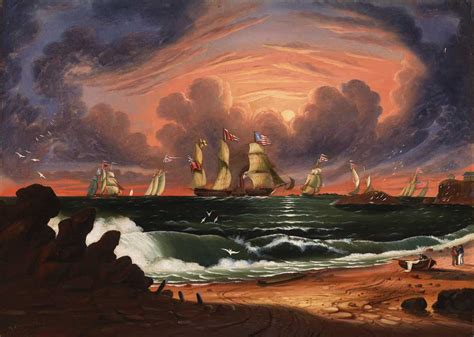 thomas chambers  american marine  landscape painter