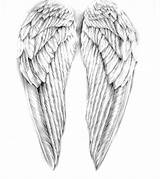 Alas Tattoo Angels Pencil Colorear Facili Alzaimer Disks Vleugels Tarot Salvato Tatoeages ángel sketch template
