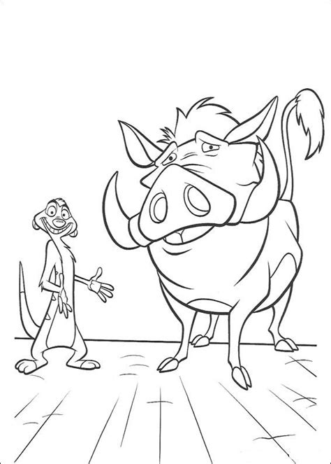 timon  pumba coloring pages horse coloring pages disney coloring
