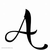 Cursive Alphabet Templates Alphabets Alina Worksheet sketch template