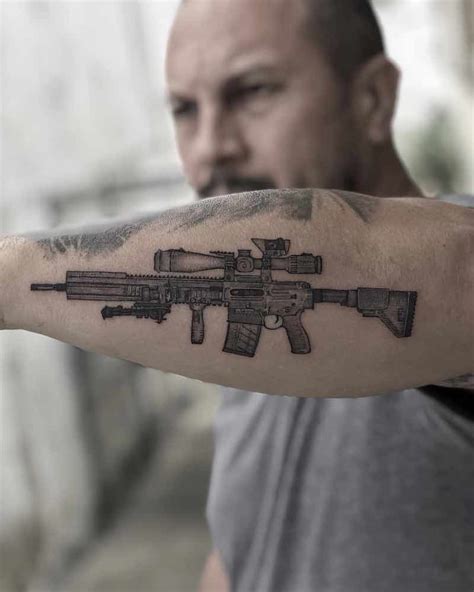 top    gun tattoo  arm super hot ineteachers