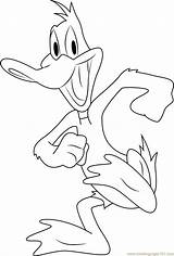 Duck Daffy Coloring Happy Pages Drawing Feet Cartoon Coloringpages101 Printable Color Paintingvalley sketch template