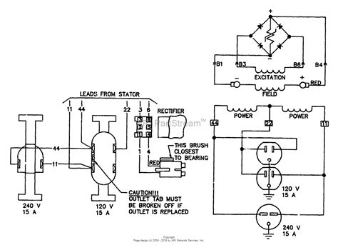 wiring diagram  portable generators