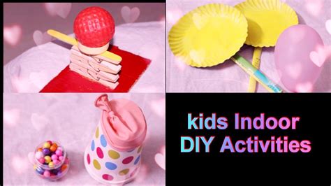 kids indoor activitiesdiy activity youtube