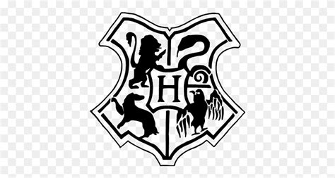 Harry Potter Clipart Black And White Hogwarts Castle