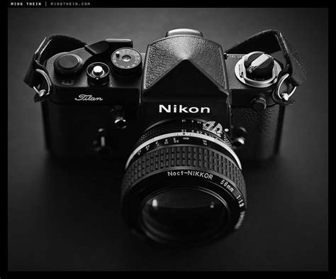 nikon f2 titan with noct nikkor 58 1 2 a titanium camera