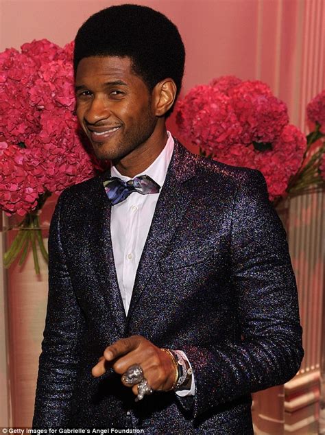 usher grows kinky curly hair  afro hairstyle  lifestyle blog