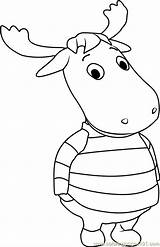 Tyrone Backyardigans Coloringpages101 sketch template