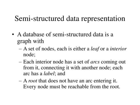 semi structured data powerpoint    id