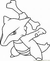 Marowak Pokémon Coloringpages101 sketch template