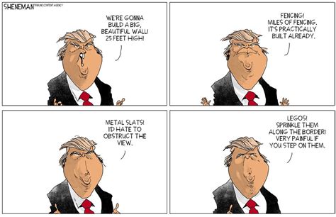 donald trump  bad  politics sheneman cartoon njcom