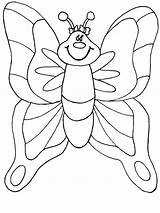 Coloring Butterfly Pages Pre Preschool Sheets Printables Kids Color Butterflies Colouring Printable Moth Animal Number Kinder Cartoon School Spring Manners sketch template