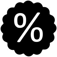 percent sign icons   vector icons noun project