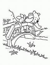 Winnie Pooh Piglet Coloringfolder sketch template
