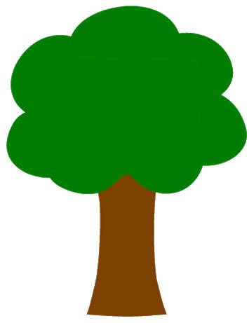 simple tree clipart