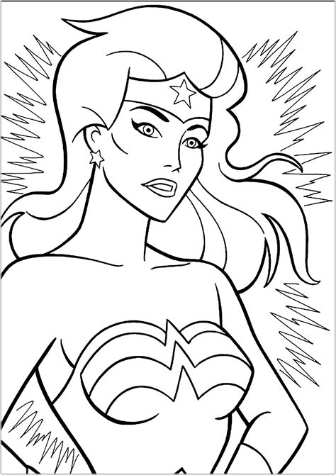 woman  colere  woman kids coloring pages