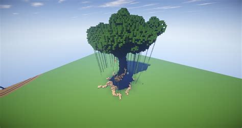 large tree  schematic minecraft map