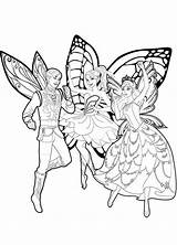 Mariposa Fadas Papillon Fairy Coloring Borboletas Gratuit Tudodesenhos sketch template