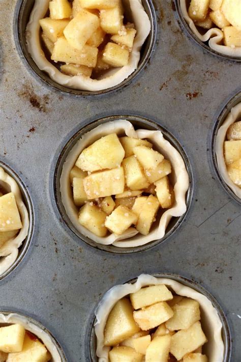 Muffin Tin Apple Pies Recipe Small Apple Pies Apple Recipes Mini