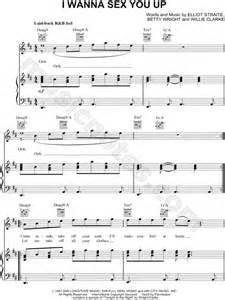 Color Me Badd I Wanna Sex You Up Sheet Music In D Major Download
