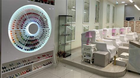 polished nail spa downtown shop  burj al nujoom tower downtown