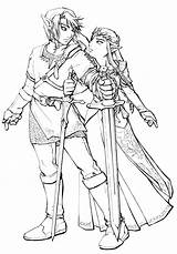 Ausmalen Bilder Drowned Coloreado Cél Bres Personnages Numéro Nintendo Kostenlosen Schwertern Unbesiegbar Legende Snut sketch template
