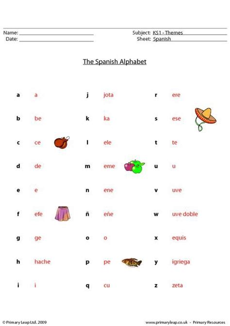 freespanishalphabetworksheets alphabet worksheets kindergarten