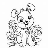 Kleurplaten Pintar Hond Honden نقاشی رنگ امیزی کودکان برای Verjaardag Uitprinten Kleurboek ساده Bloemen Downloaden Leukvoorkids Afkomstig Fralda Tecido Afdrukken sketch template