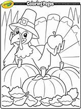 Coloring Pages Thanksgiving Turkey Fall Crayola Printable Kids Sheets Cartoon Activity Color Printables Patterns Pumpkin Pumpkins Fun Print Scarecrow Colouring sketch template
