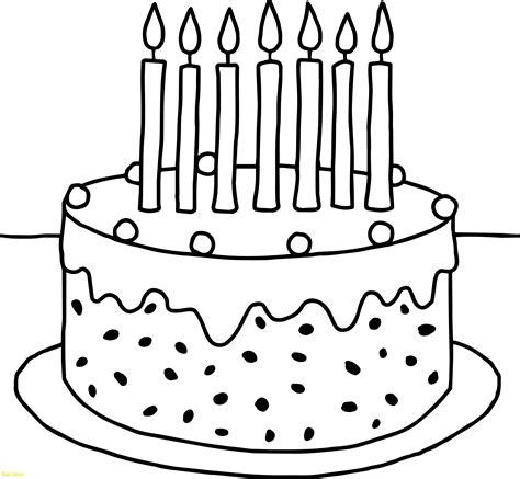 birthday cake coloring pages preschool  getcoloringscom