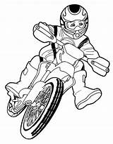 Colorare Motocross Disegni Bambini Disegnidacolorareonline sketch template