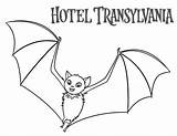 Coloring Hotel Pages Transylvania Getdrawings sketch template