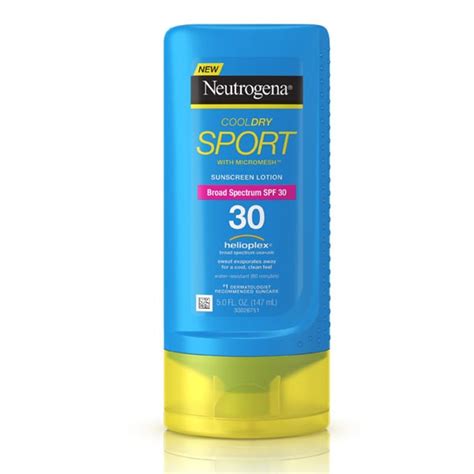 neutrogena cool dry sport lotion new sunscreens for 2015