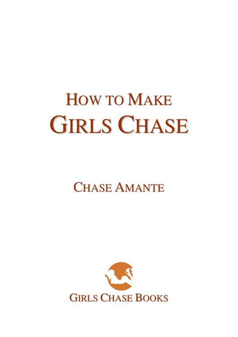 download free how to make girls chase pdf online