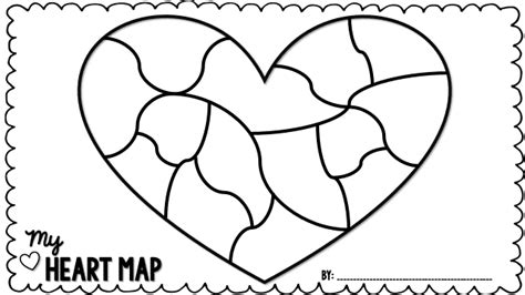flamingo classroom map   heart   school writing activity