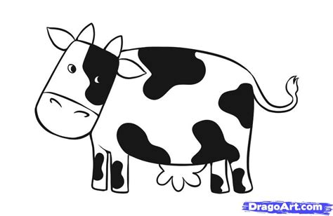 draw  simple  step  step farm animals animals