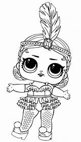 Lol Coloring Pages Print Printable Surprise Bestcoloringpagesforkids Dolls Spice sketch template