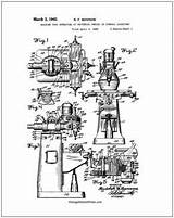 Bridgeport Patent Milling Lathe Operator sketch template