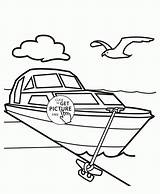 Coloring Dock Designlooter Yacht Transportation Printables Pages Kids sketch template