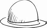 Hat Colouring Coloring Top Clipartmag Kids sketch template